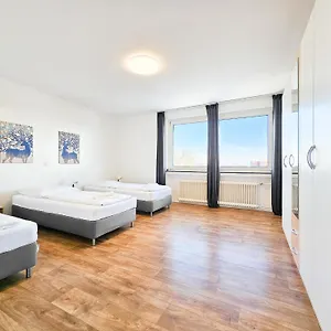 Raj Living - 1 Or 3 With Balcony - 20 Min Messe Dus & Airport Dus Apartment Meerbusch